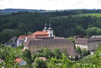 Archeologická expozice v želivském klášteře