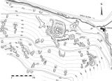 Birkenberg. Opevněný areál s pozůstatky po těžbě rud a sídliště (podle Goldenberg – Steuer 2004)