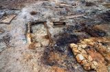 Ore wash with wooden cleaning facilities and a furnace (Nr. 0916) in the west sector of the excavation site (comp. Fig. 5).