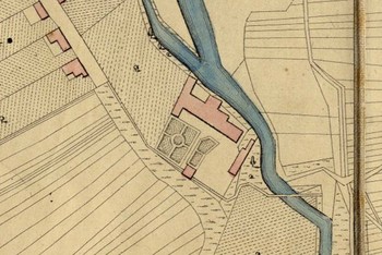 002-Továrna na mapě z roku 1858.jpg